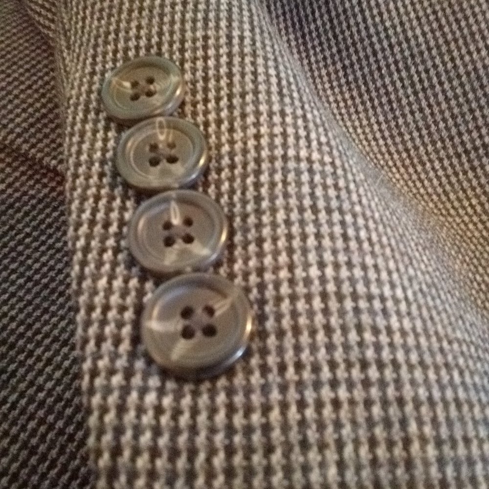 Chaps Houndstooth Sport Coat 42R